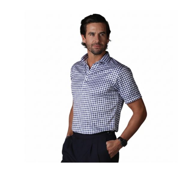 Gingham Polo